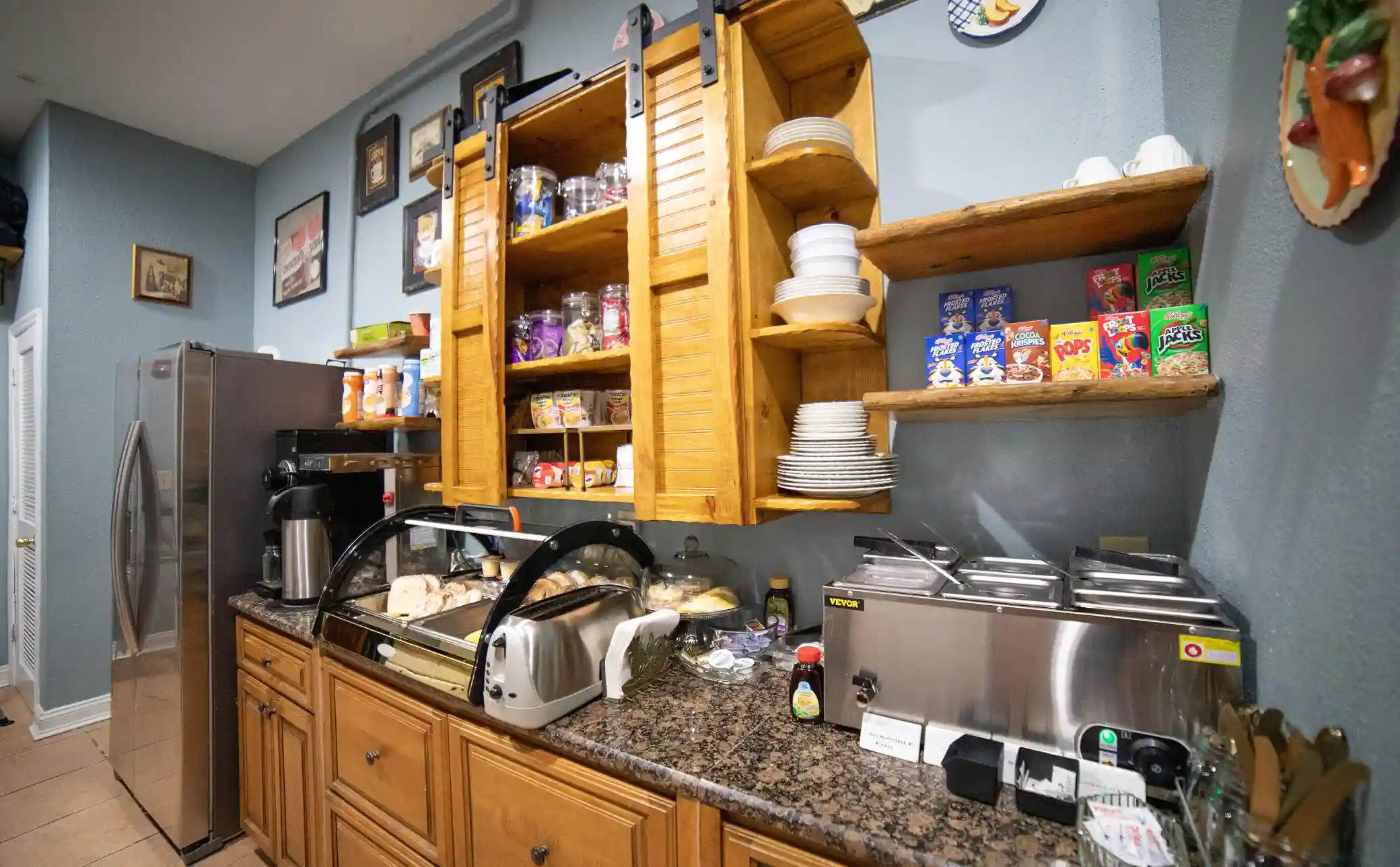 Couple using laptop outdoors