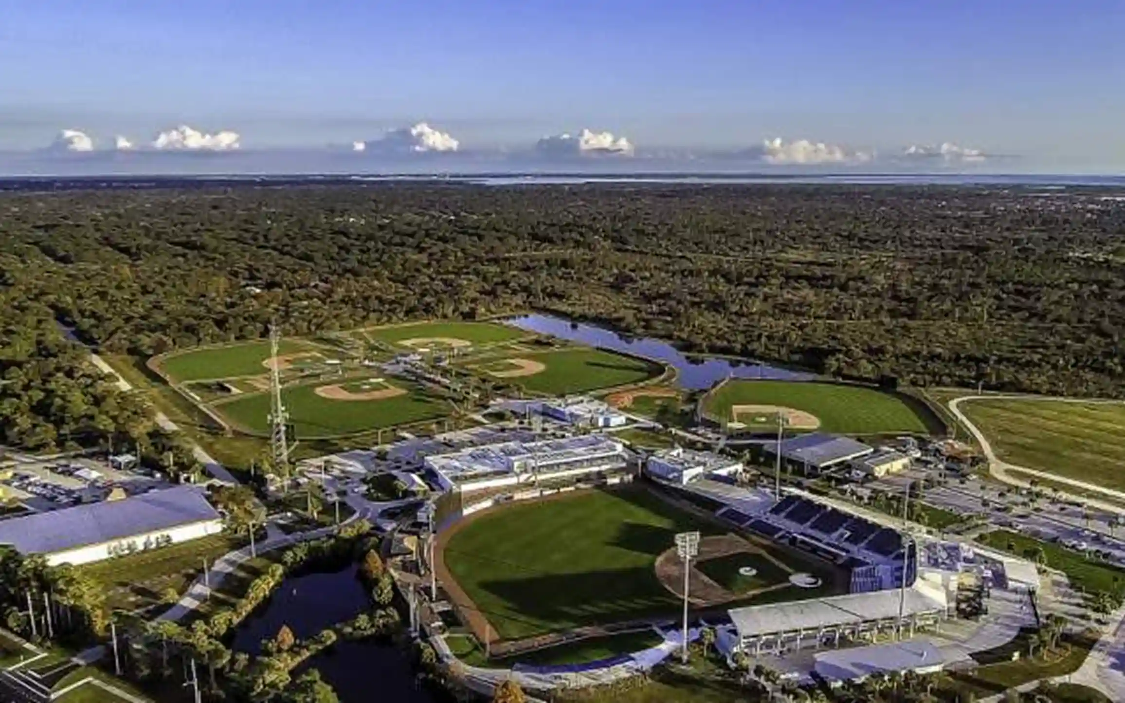 Waterfront view of Port Charlotte marina and harbour area, a relaxing coastal escape near the Best off beat place to stay in Arcadia Florida.